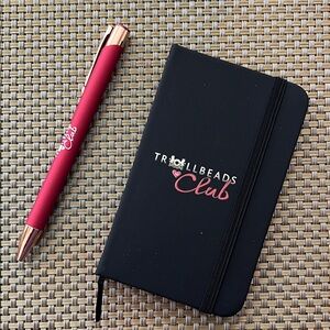 Trollbeads Club Notebook and Pen 50 yrs Celebration